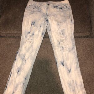 Michael kors denim ty dye jeans